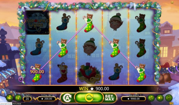 Rudolph's Ride by Casino Codes