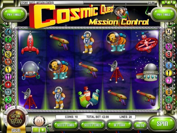 Images of Cosmic Quest Mission Control