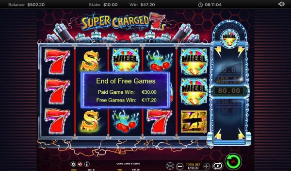 Total Free Spins Payout - Casino Codes