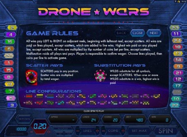 Drone Wars by Casino Codes