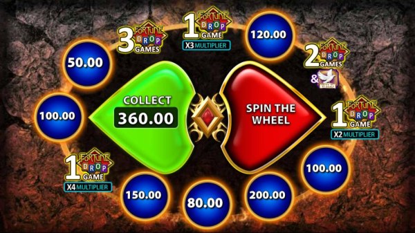 Flame of Fortune - Spin the reel for a chance to earn extras or a cash award or collect your existing winnings. by Casino Codes