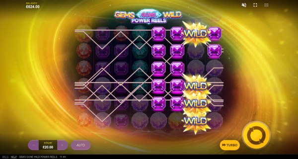 Gems Gone Wild Power Reels by Casino Codes
