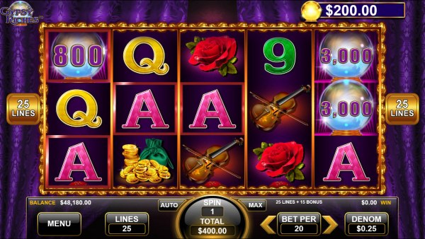 Casino Codes image of Gypsy Riches