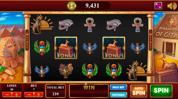 Casino Codes image of Pyramids of Giza