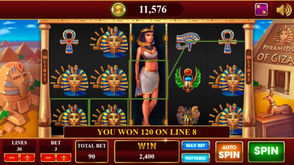 Multiple winning paylines triggers a big win - Casino Codes