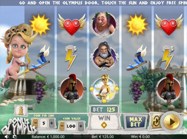 Bonus Olympus screenshot