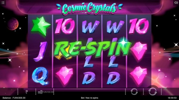 Casino Codes - A re-spin is triggered for every non-winning spin of the reels. The re-spins will continue until the first winning combination appears.