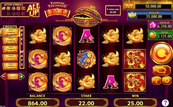 Casino Codes image of Jin Ji Bao Xi Endless Treasures