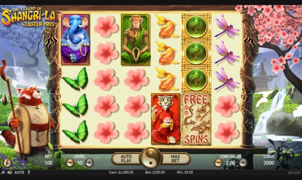 Main game board featuring six reels with a $200,000 max payout. - Casino Codes