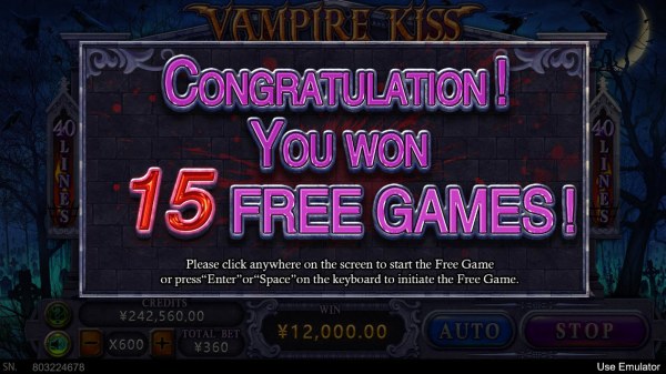 Vampire Kiss screenshot