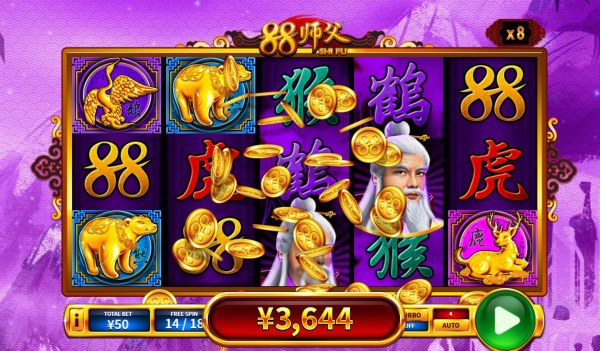 Casino Codes - Big win triggered by multiple winning paylines