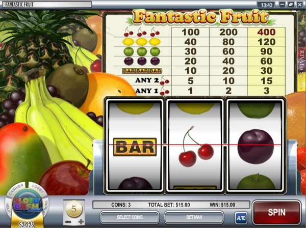 Fantastic Fruit by Casino Codes