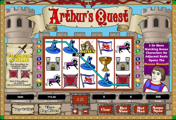 Casino Codes image of Arthur's Quest