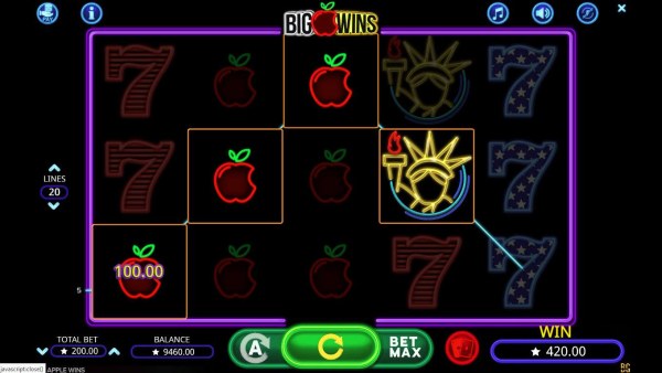 Big Apple Wins by Casino Codes