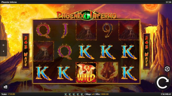 Casino Codes image of Phoenix Inferno