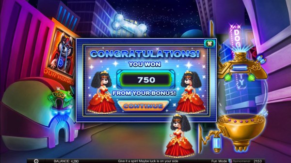 Casino Codes - Total bonus payout 750 coins