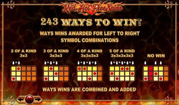243 Ways to Win - Casino Codes
