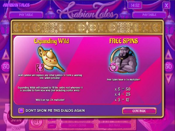 Casino Codes image of Arabian Tales