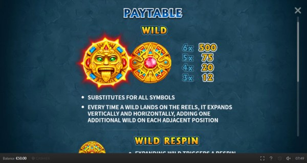 Aztec Respin screenshot