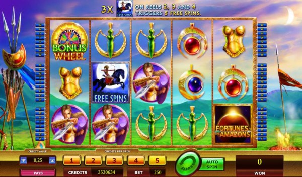 Casino Codes - Main game board featuring five reels and 50 paylines with a $2,500 max payout