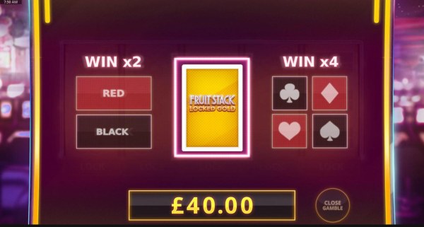 Fruit Stack Locked Gold by Casino Codes