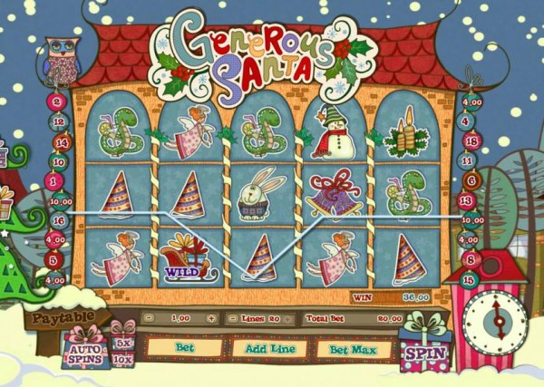 Generous Santa by Casino Codes