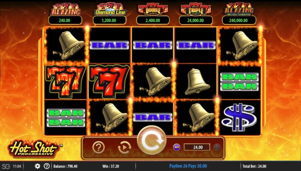 Hot Shot Progressive by Casino Codes