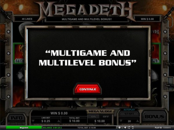 Megadeth by Casino Codes