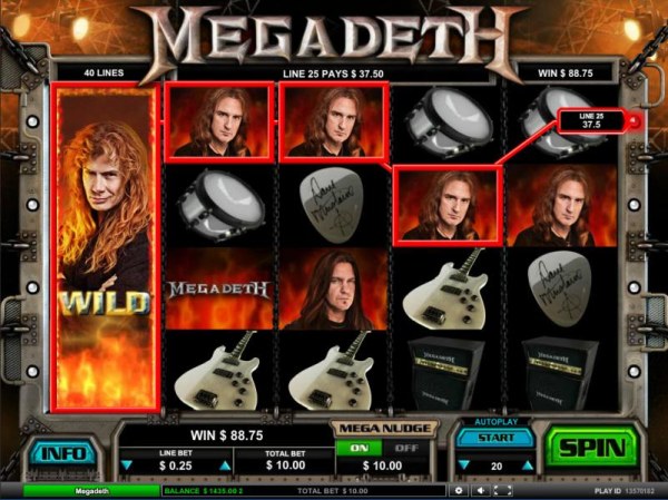 Megadeth by Casino Codes