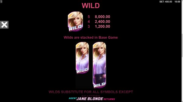 Casino Codes image of Agent Jane Blonde Returns