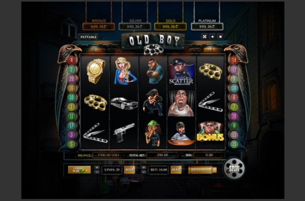Casino Codes image of Old Boy