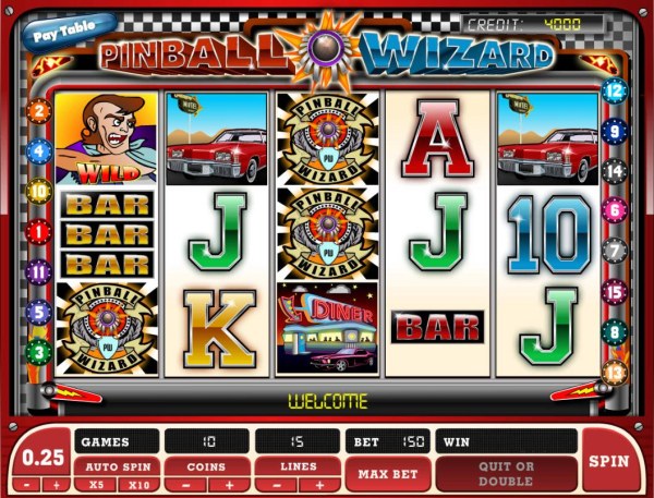 Casino Codes image of Pinball Wizard