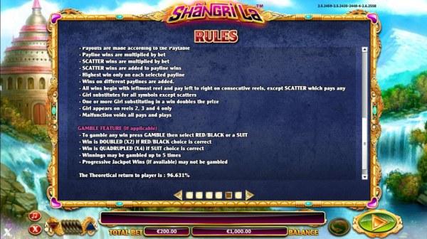 Shangri La screenshot
