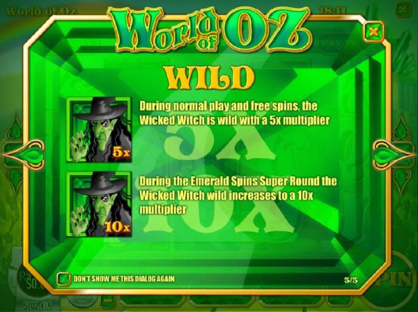 World of OZ by Casino Codes