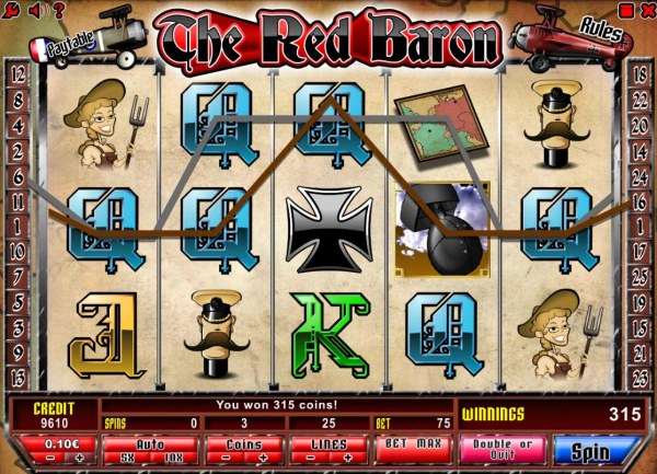 The Red Baron by Casino Codes