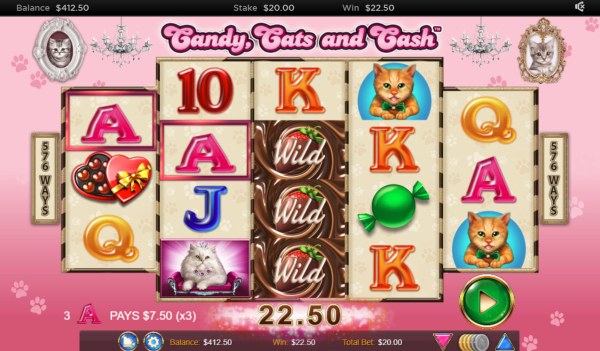 Images of Candy Cats and Cash