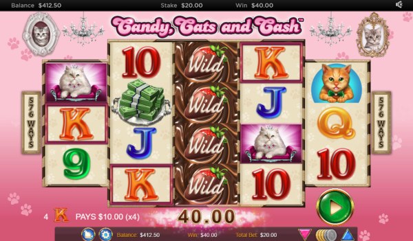 Casino Codes image of Candy Cats and Cash