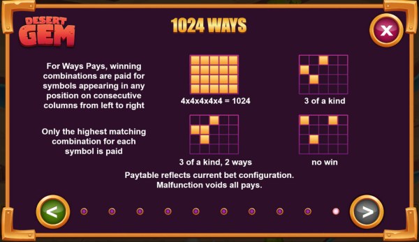 Casino Codes - 1024 Ways to Win
