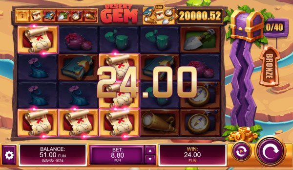 Casino Codes image of Desert Gem