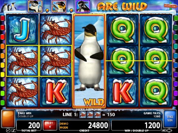 Casino Codes image of Lucky 3 Penguins
