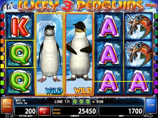Lucky 3 Penguins by Casino Codes