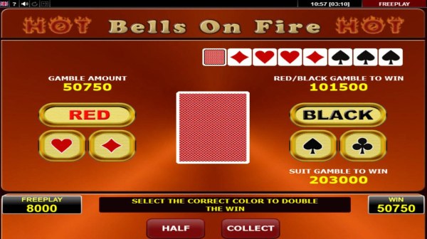 Casino Codes image of Bells on Fire Hot