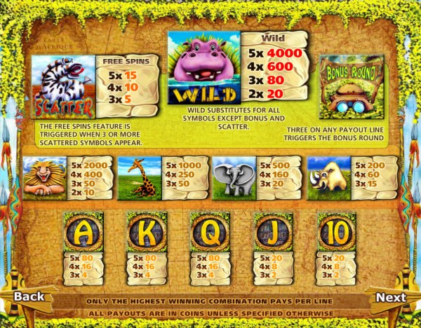 Images of Big Game Safari
