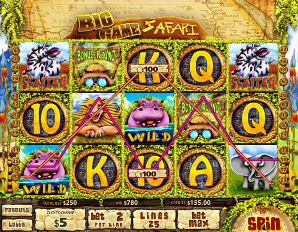 Big Game Safari by Casino Codes