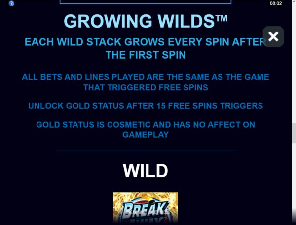 Casino Codes image of Break Away Lucky Wilds