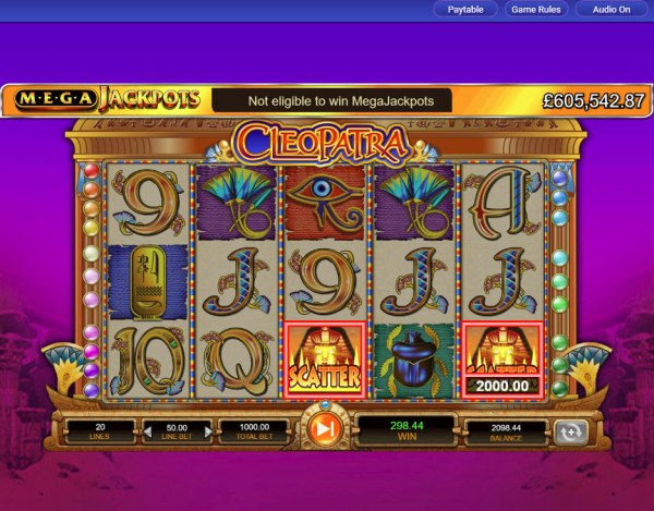Cleopatra - Mega Jackpots by Casino Codes