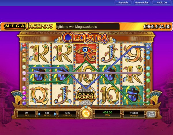 Cleopatra - Mega Jackpots screenshot