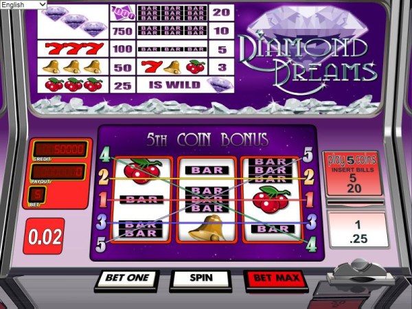 Casino Codes image of Diamond Dreams