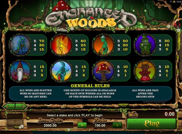 Enchanted Woods screenshot