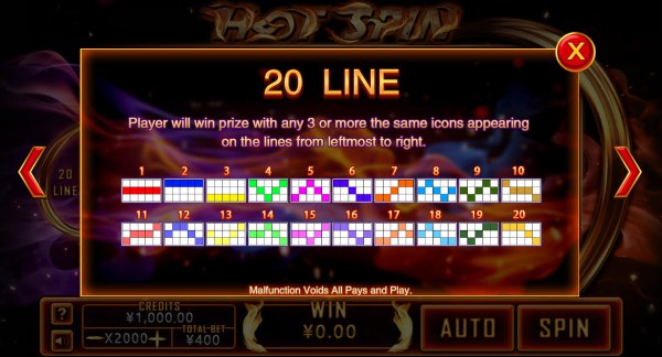 Casino Codes image of Hot Spin